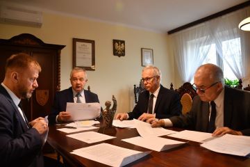 Obrady Kapituły w sprawie nadania Tytułu Honorowego "Ambasador Powiatu Miechowskiego"